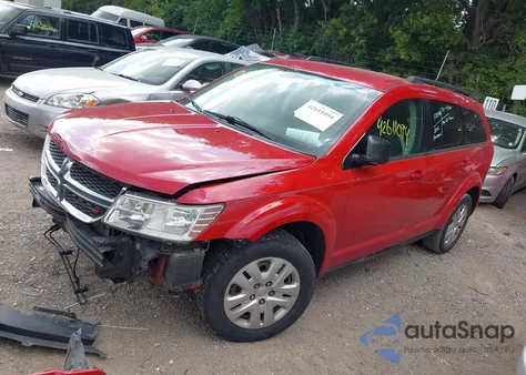 2016 Dodge Journey Se from USA, damaged, VIN 3C4PDCAB1GT119936